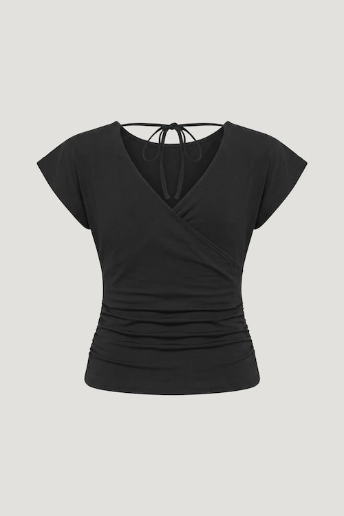 Flutter Sleeve Top