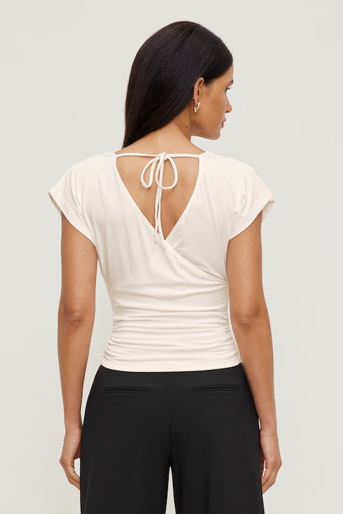 Flutter Sleeve Top