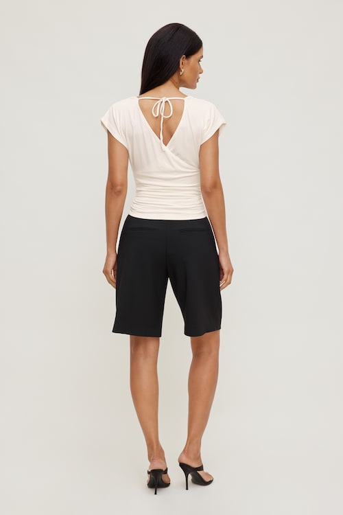 Flutter Sleeve Top