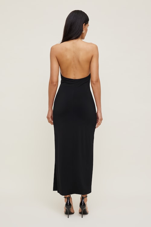 Sculpt Necklace Maxi Dress