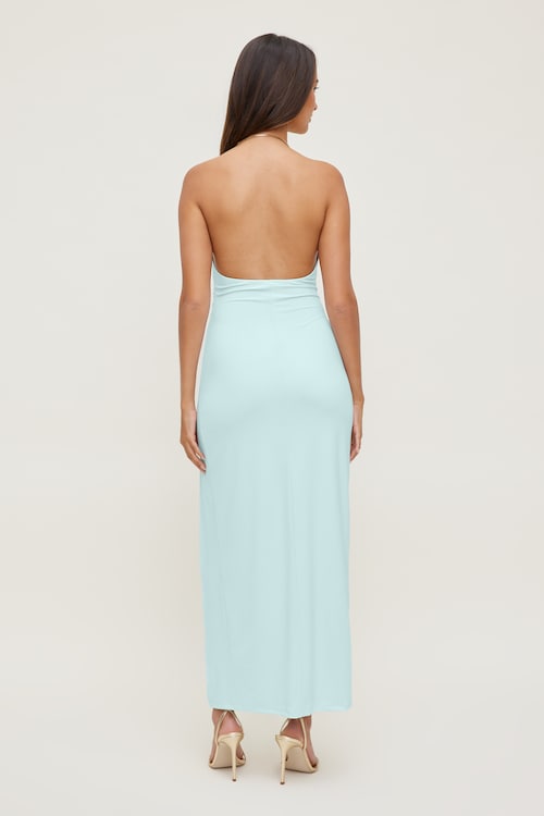 Sculpt Necklace Maxi Dress