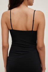 Peekaboo Bustier Maxi Dress