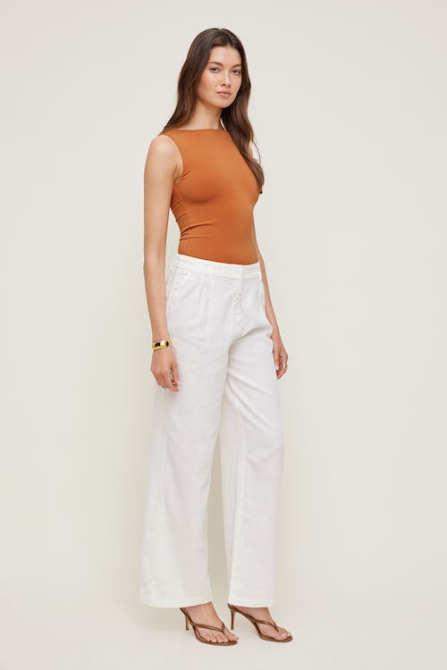 Alex Linen Wide Leg Pants