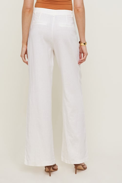 Alex Linen Wide Leg Pants