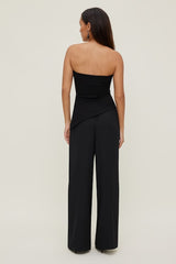 Asymmetric Ponte Tube Top