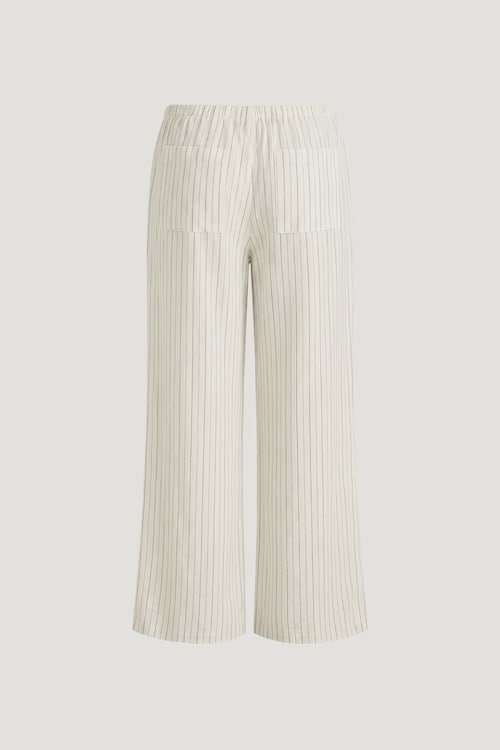 Leo Linen Wide Leg Pants