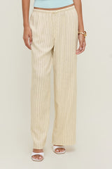 Leo Linen Wide Leg Pants