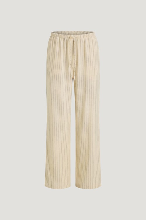 Leo Linen Wide Leg Pants