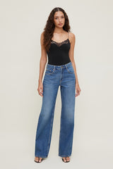 Sculpt Lace Trim Bodysuit