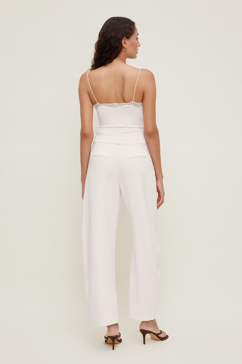 Sculpt Lace Trim Bodysuit