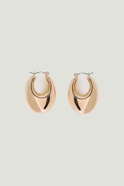 Elongated Chunky Drop Earrings