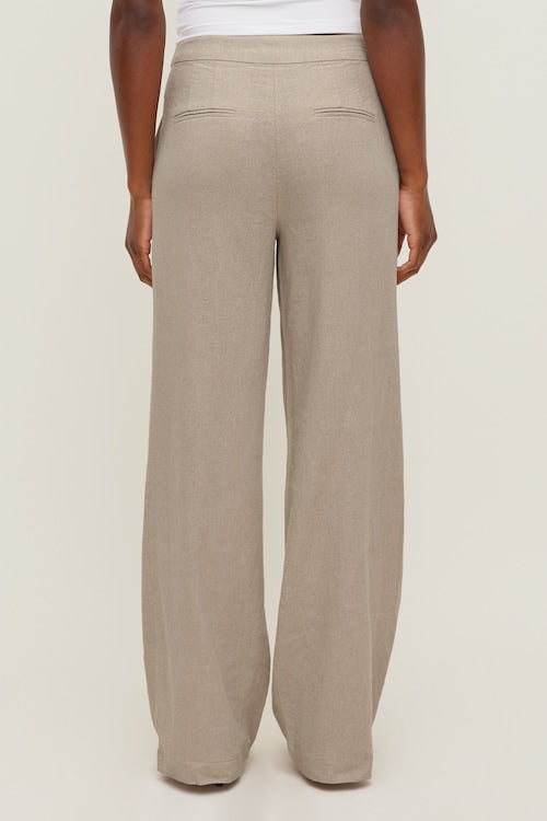 Yasmin Linen Straight Leg Pants