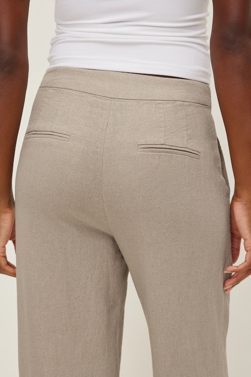 Yasmin Linen Straight Leg Pants