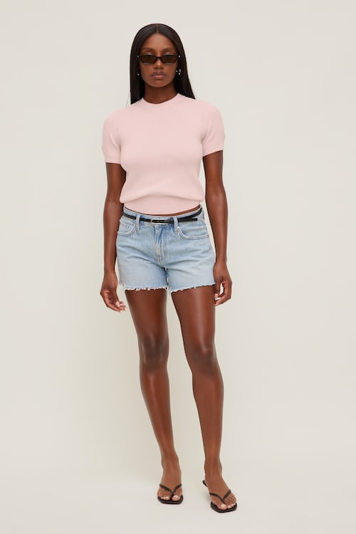 Clara Short Sleeve Sweater