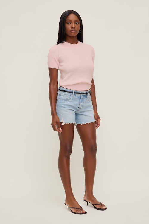 Clara Short Sleeve Sweater