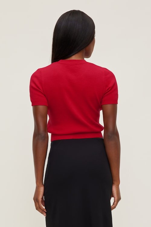 Clara Short Sleeve Sweater