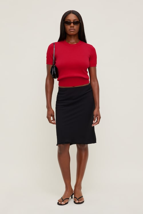 Clara Short Sleeve Sweater
