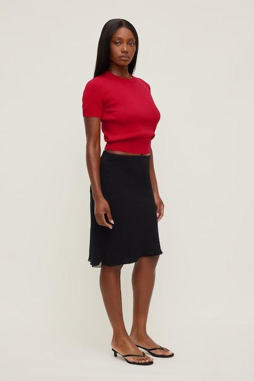 Clara Short Sleeve Sweater