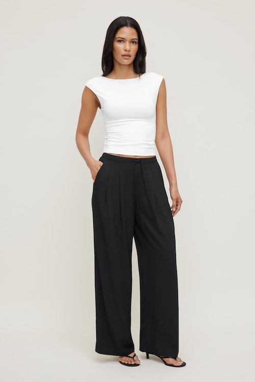Sculpt Cap Sleeve T Shirt