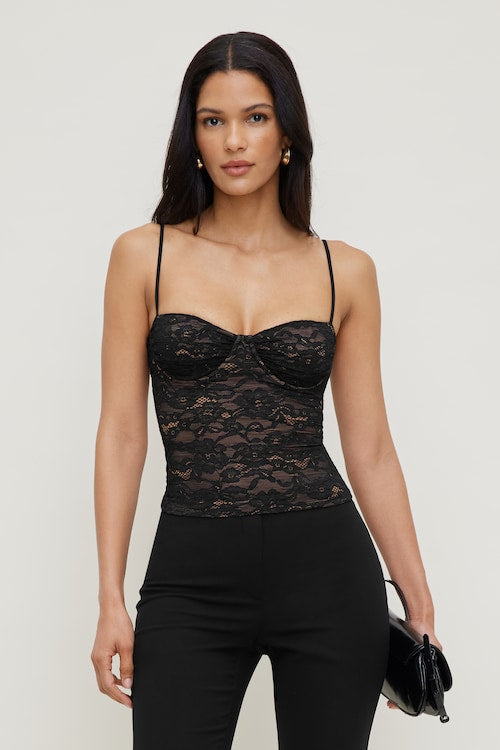 Monet Mesh Top