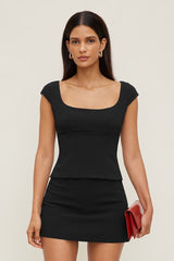 Scoop Neck Top