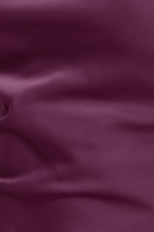 Halter Scarf Satin Maxi Dress