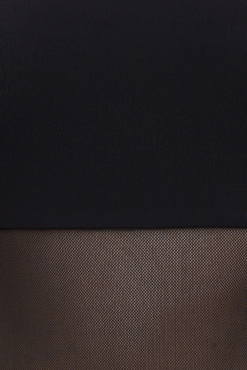 Bandeau Sheer Mesh Bodysuit