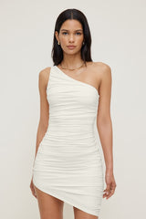 Sculpt Ruched Mini Dress