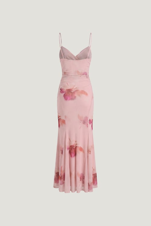 Delphi Mesh Maxi Dress