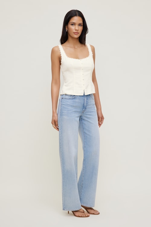 Linen Tank Top