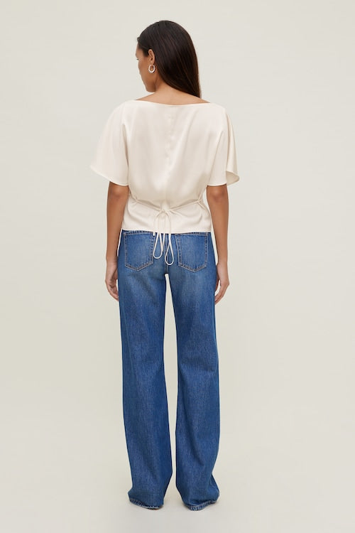 Farra Satin Blouse