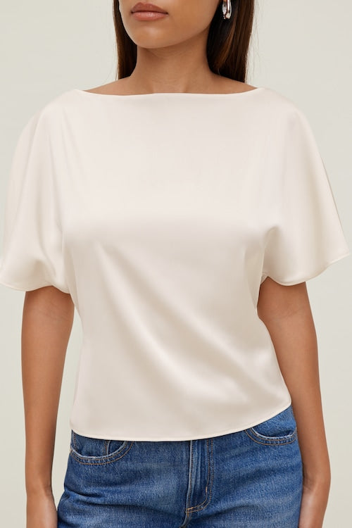 Farra Satin Blouse