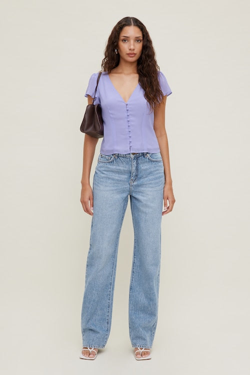 Flutter Sleeve Blouse