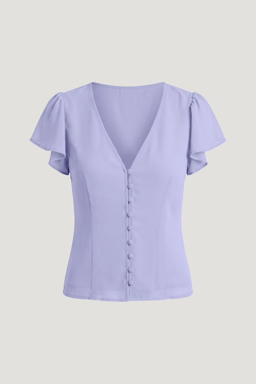 Flutter Sleeve Blouse