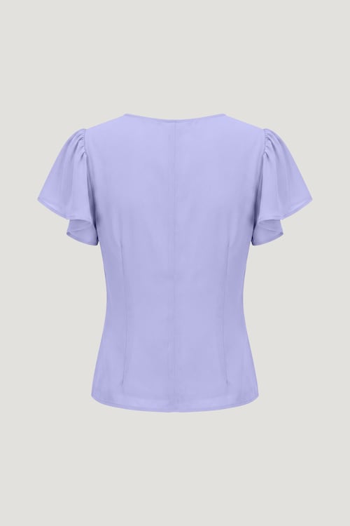 Flutter Sleeve Blouse