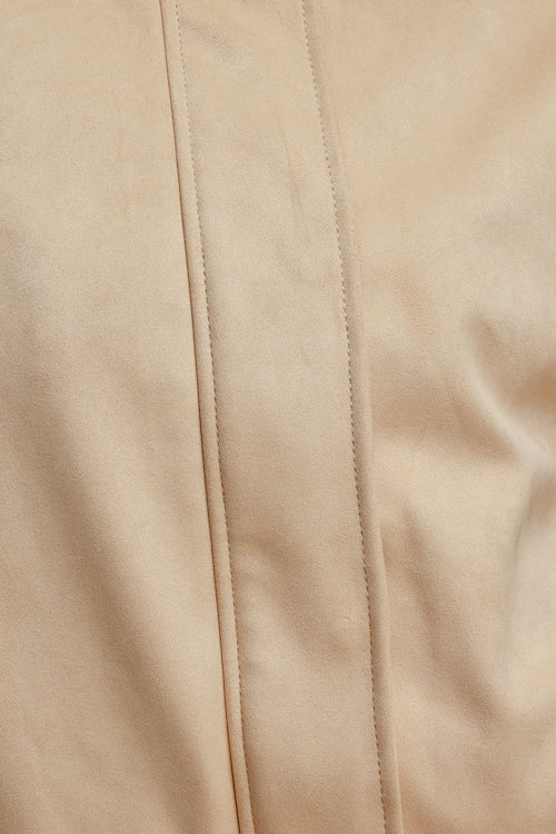 Brynn Faux Leather Bomber Jacket