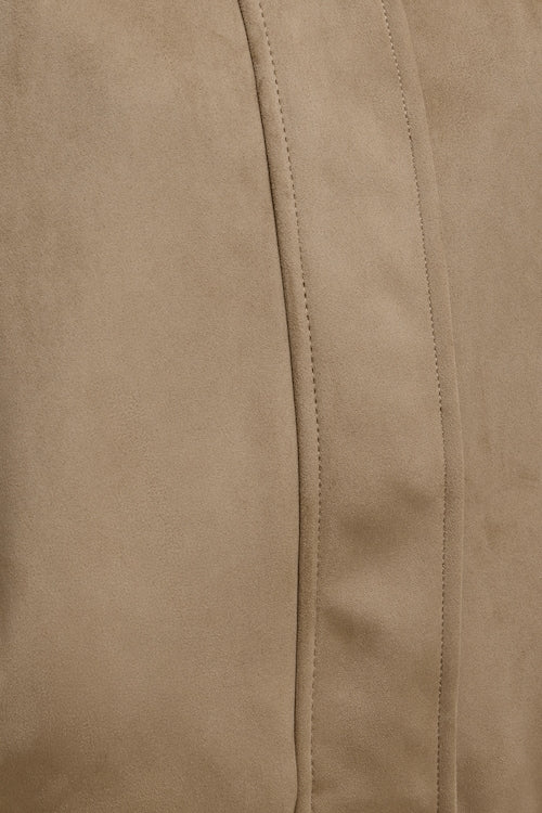 Brynn Faux Leather Bomber Jacket