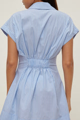 Poplin Mini Shirt Dress