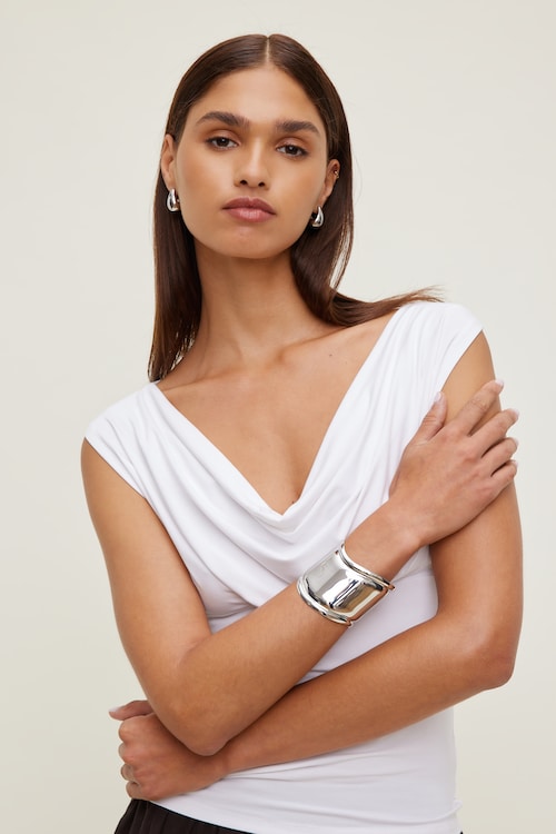 Wave Cuff Bracelet