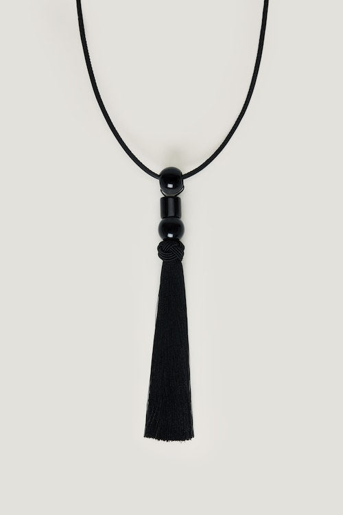 Long Fringe Necklace