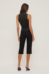 High Rise Capri Pants