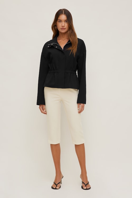 High Rise Capri Pants