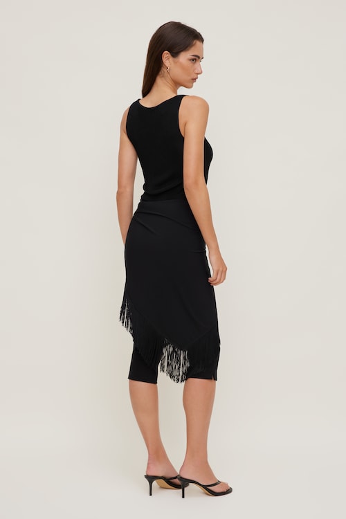 Fringe Triangle Scarf