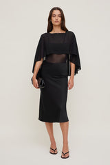 Sheer Short Cape