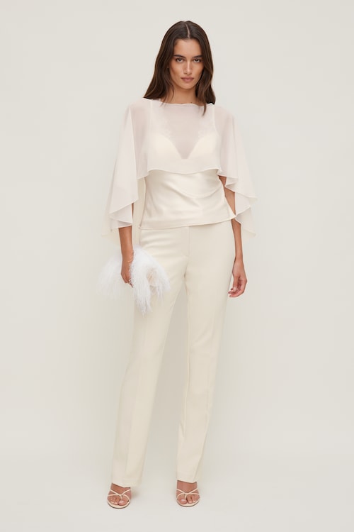 Sheer Short Cape