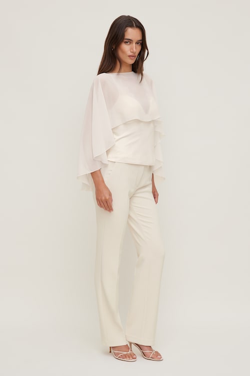Sheer Short Cape