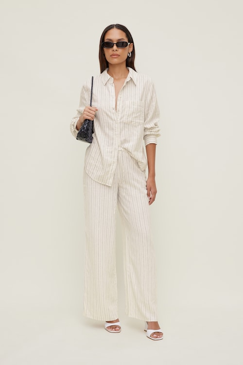 Isla Oversized Linen Shirt