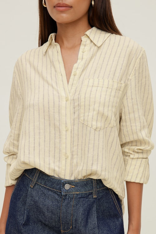 Isla Oversized Linen Shirt