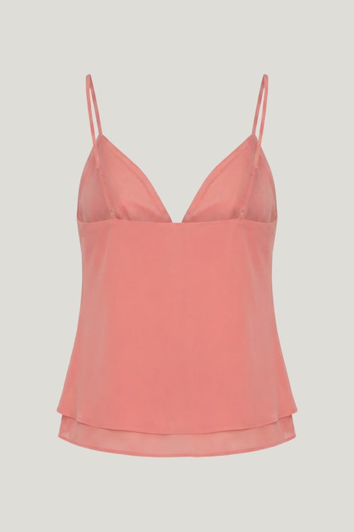 Plunge Babydoll Tank Top